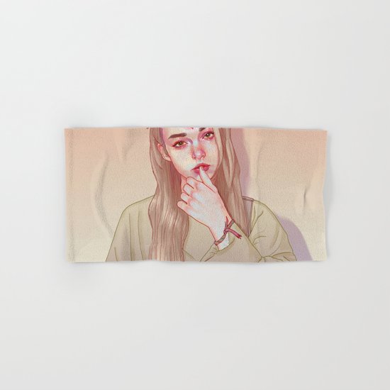 Opened third eye Hand & Bath Towel