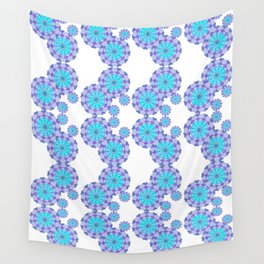 Fantasy in blue Wall Tapestry