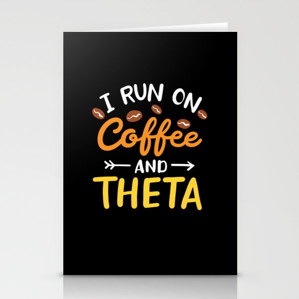 Coffee & Theta Stationery Cards