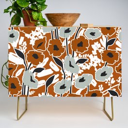 Simple blooming meadow C-23 Credenza