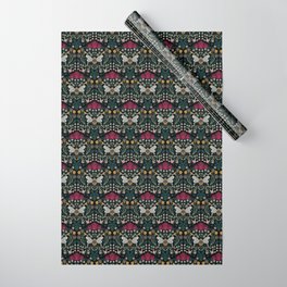 Bee in the Weeds Damak Wrapping Paper