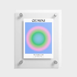 Gemini Gradient Print Floating Acrylic Print