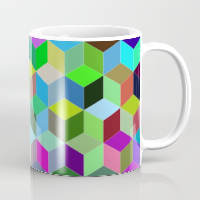 Colorful Diamonds 3 Coffee Mug