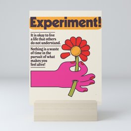 Experiment! Mini Art Print