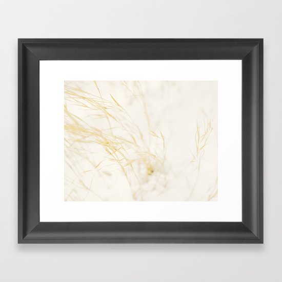 First Snow Framed Art Print