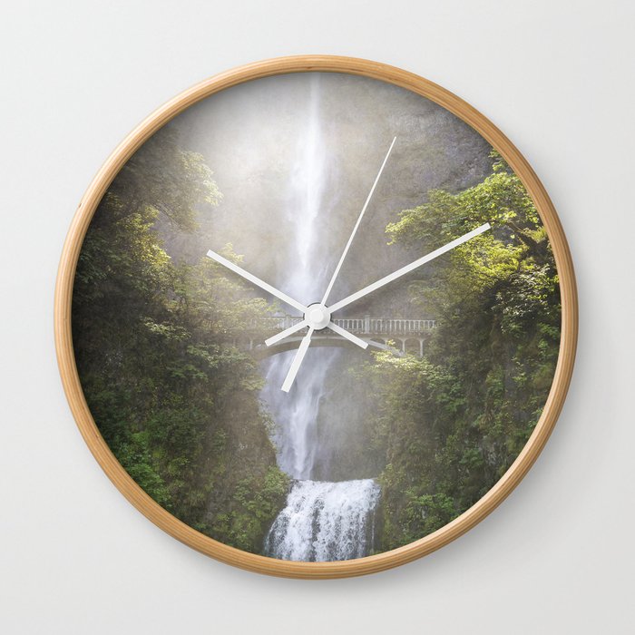 Multnomah Falls Wall Clock