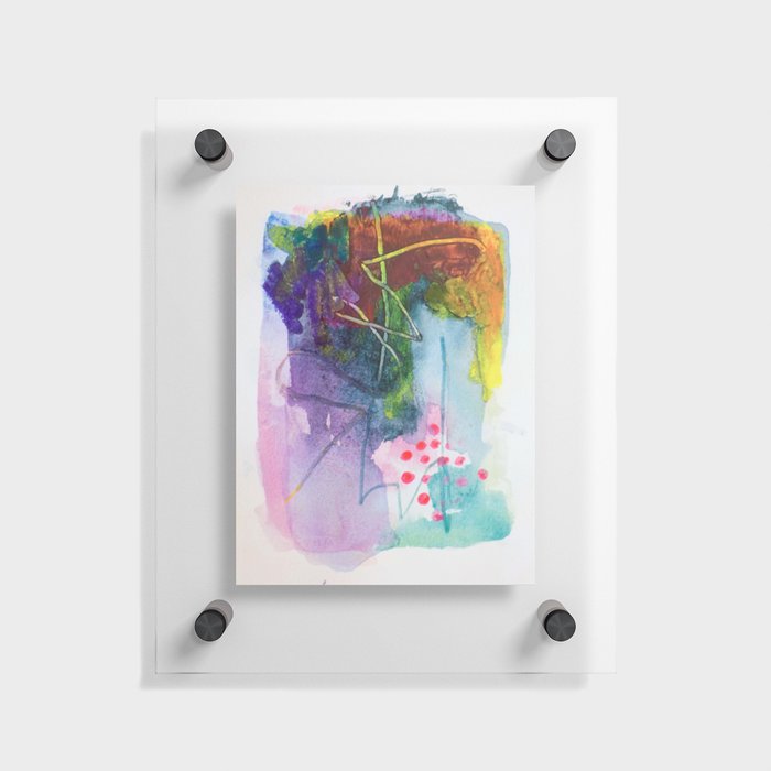 Another Spring Rain Floating Acrylic Print