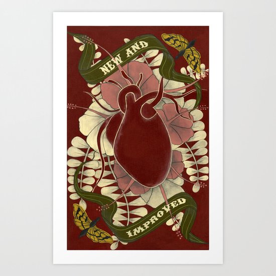 new and improved Art Print