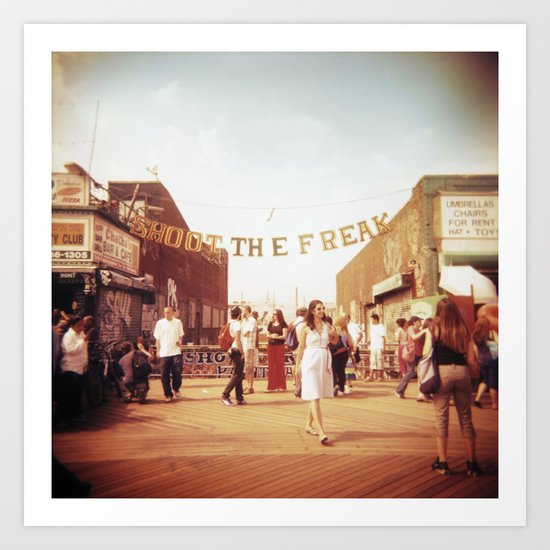 Coney Island #1 Art Print