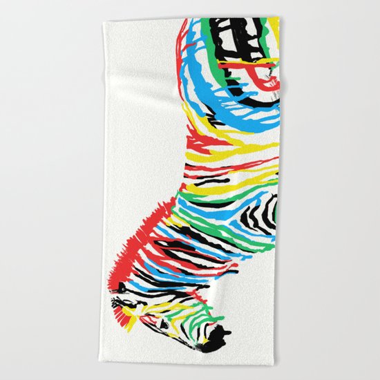 Fresh Paint Beach Towel