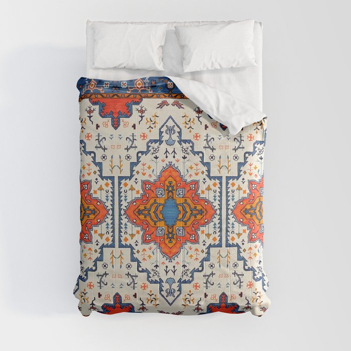 Moroccan Mirage: Bohemian Tapestry of Color Comforter