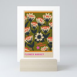 FLOWER MARKET COPENHAGEN Mini Art Print
