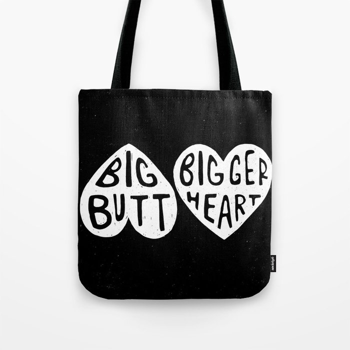 Big Heart Bag Black