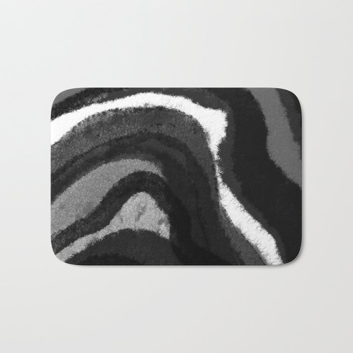 Minimal Painting. Abstract 195. Bath Mat