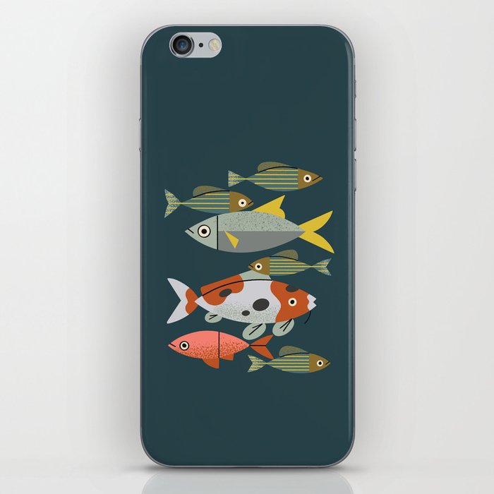 Pond Fishes iPhone Skin