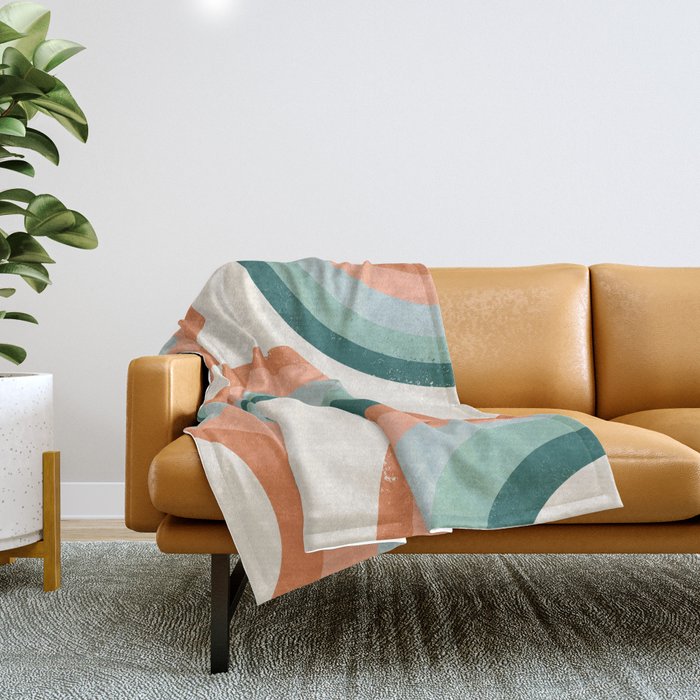 Terracotta colored throw blanket sales