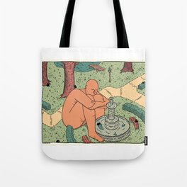 Lost in Thought Tote Bag