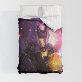 Tali'Zorah vas Normandy (Mass Effect) Art Comforter