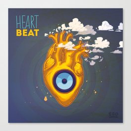 Heart Beat Canvas Print
