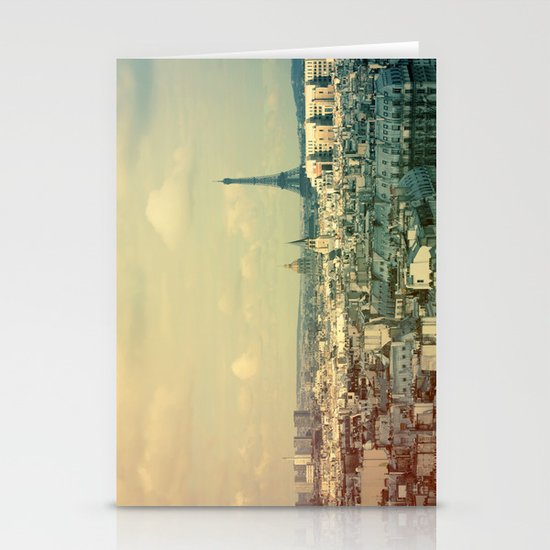 Pale Paris Stationery Cards