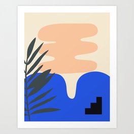 Shape study #14 - Stackable Collection Art Print