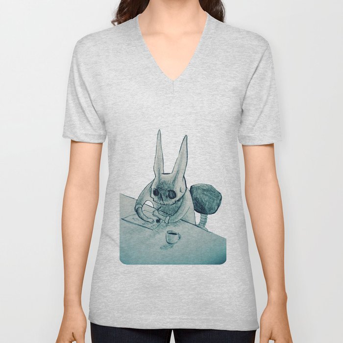 another bunny V Neck T Shirt