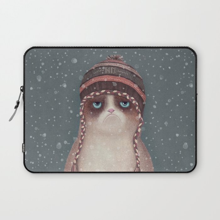 Christmas Cat Laptop Sleeve
