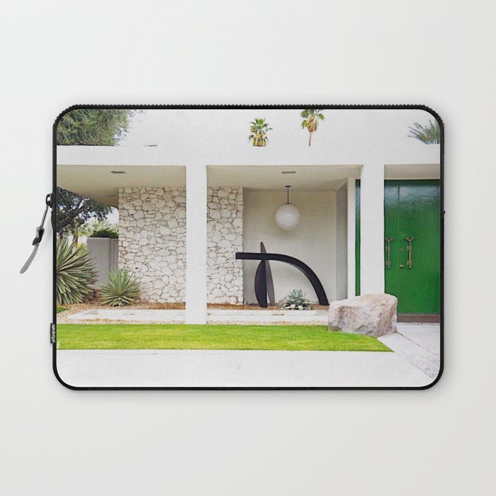 Kelly Green Door Palm Springs Laptop Sleeve By Struktrstudios