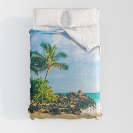 Paako Beach Makena Maui Hawaii Comforter