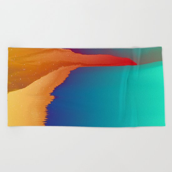 Summer Slasher Beach Towel