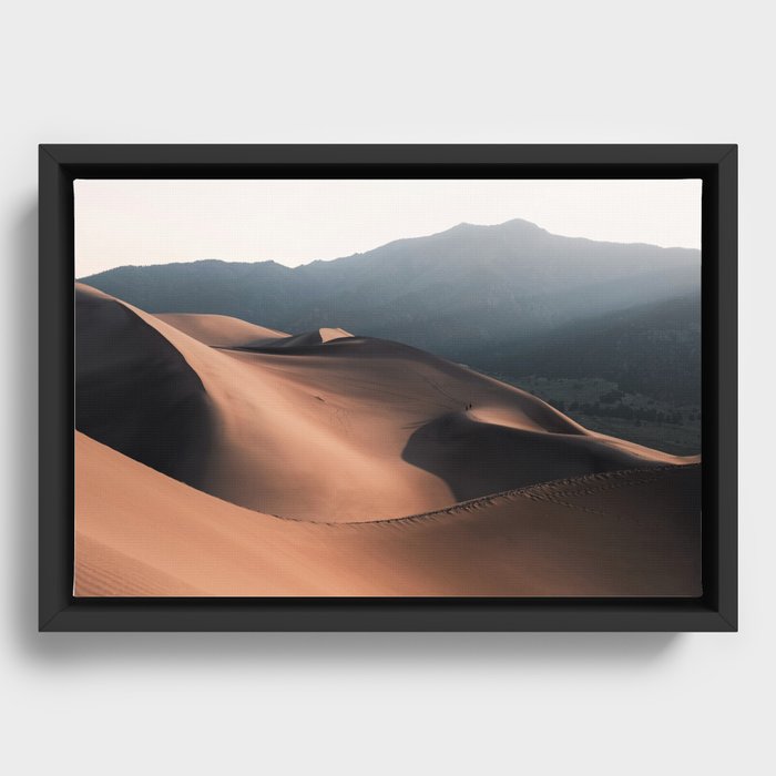 Great Sand Dunes Framed Canvas