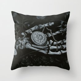 Out of Time Throw Pillow