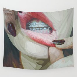 Wresting and Wired Wall Tapestry