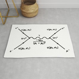 Feynman Diagram Rug