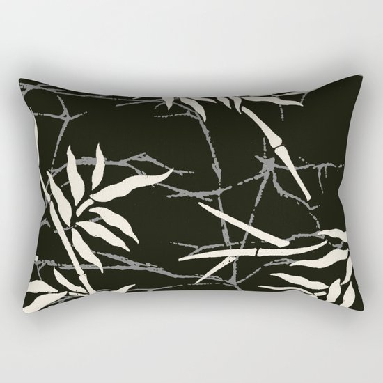 bamboo batik 4 Rectangular Pillow