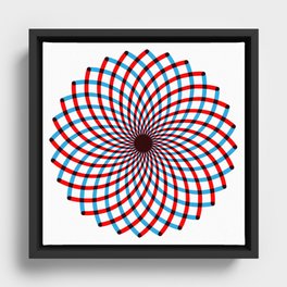 For when you feel dizzy Framed Canvas