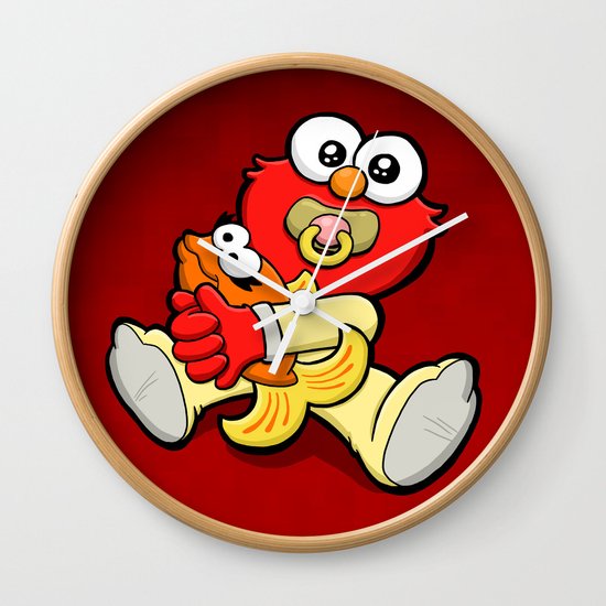 Baby Elmo & Dorothy Wall Clock