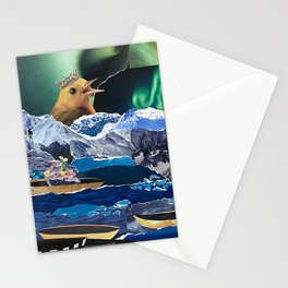 pie in a boat Stationery Cards