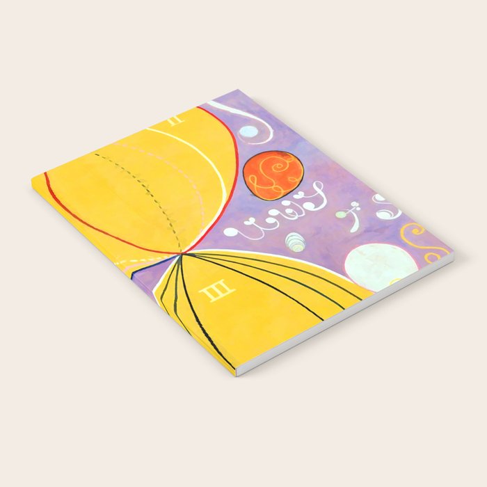 Hilma af Klint Ten Largest VII Notebook by Jon Baran Society6