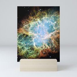 Hubble Telescope: Crab Nebula Mini Art Print