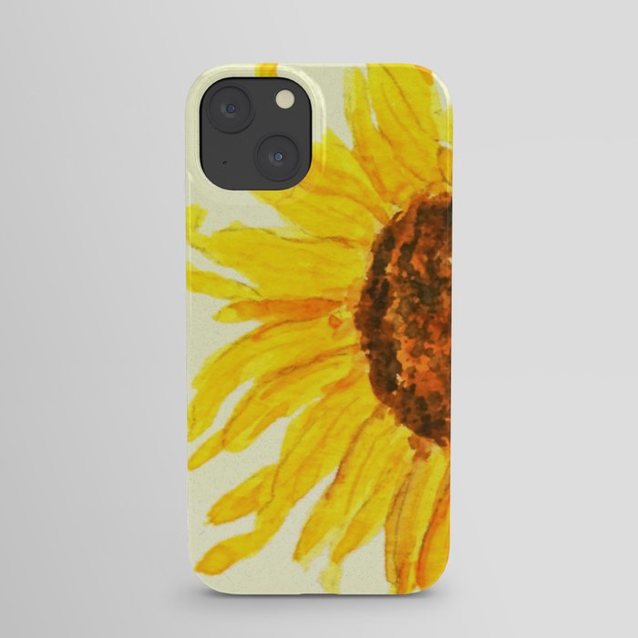 sunflower macro iPhone Case