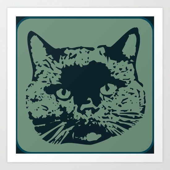 cathead 2b Art Print