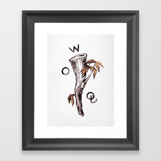 Wood Framed Art Print