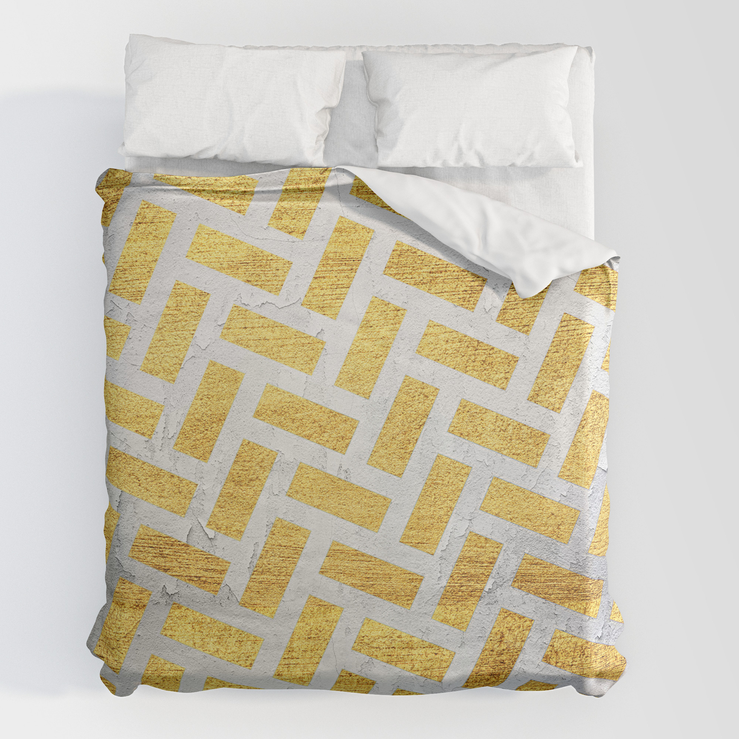Gold And Silver Duvet Cover, Gold And Silver Duvet Cover