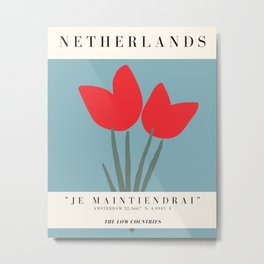 Netherlands Exhibition Metal Print