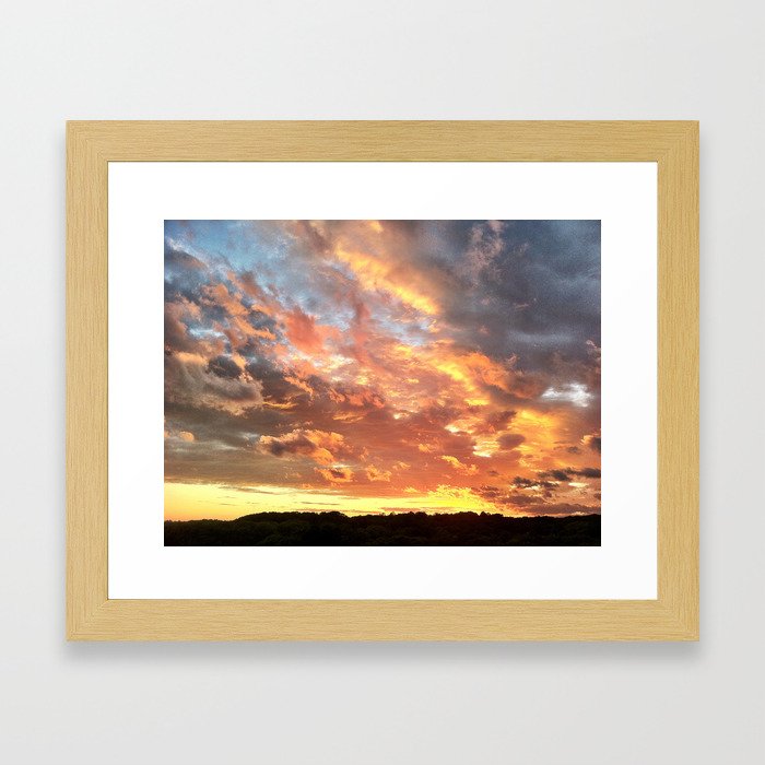 Sunset II Framed Art Print
