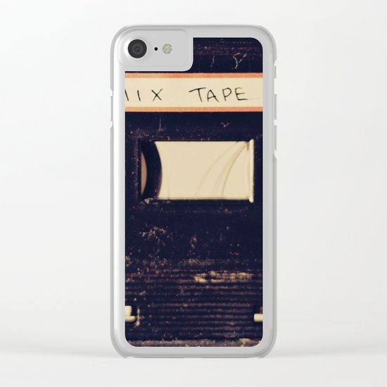 mix tape Clear iPhone Case