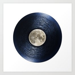 Moon on the Water Art Print