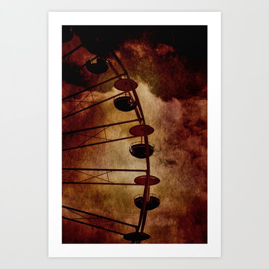 Gondeln Art Print