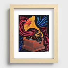Feel the Music Recessed Framed Print